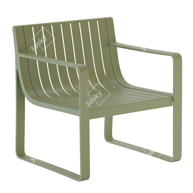 Vidut Chair - Recycled Plastic 3D model image 3