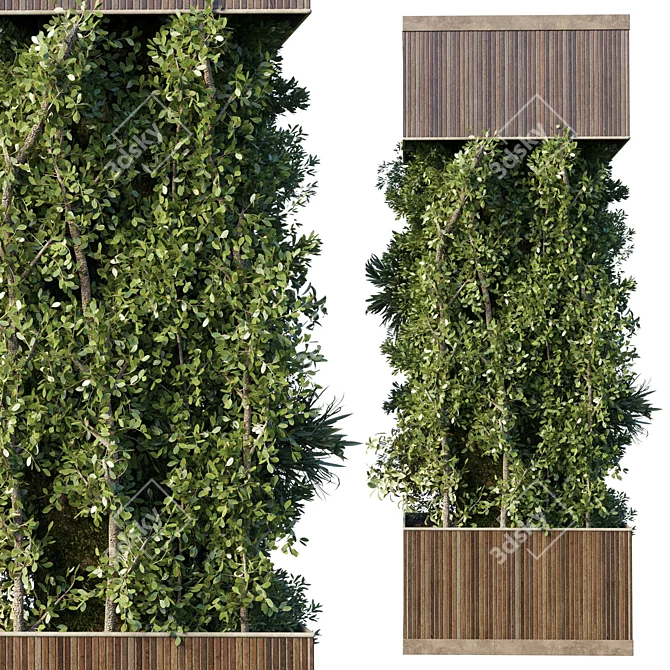 Column Garden Ivy - 10 3D model image 5