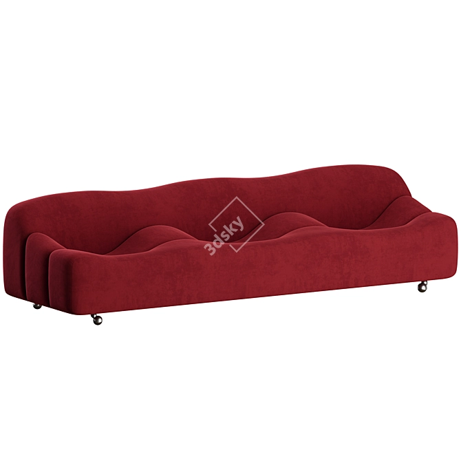 Artifort ABC Sofa, 3 Seater 3D model image 4