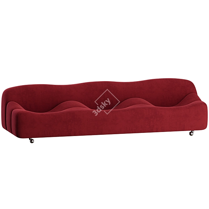 Artifort ABC Sofa, 3 Seater 3D model image 5