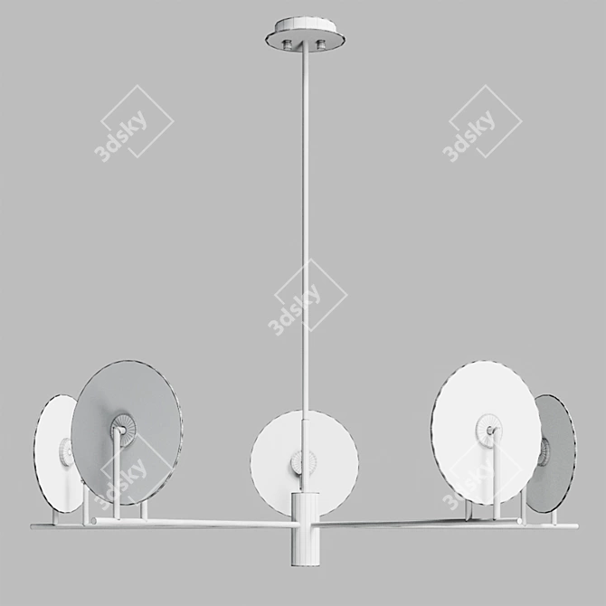 Modern Minimalist ERTO Pendant Light 3D model image 6