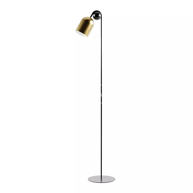 Modern Floor Lamp Natsumi 3D model image 1