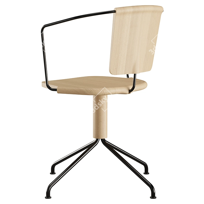 UNCINO B Chair by Mattiazzi 3D model image 4