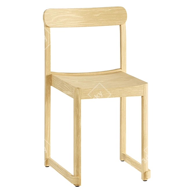 Artek TAF Studio Atelier Chair 3D model image 10