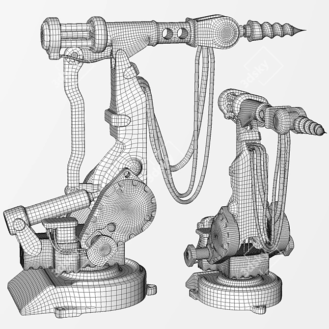 Rozum Pulse-10 Robot Manipulator 3D model image 3