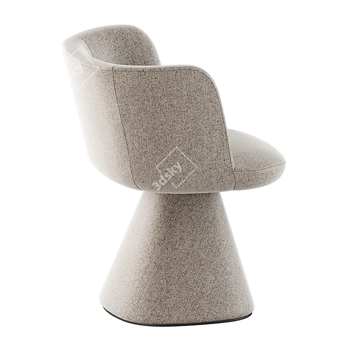 Flair O' Chairs: Italian Elegance 3D model image 5