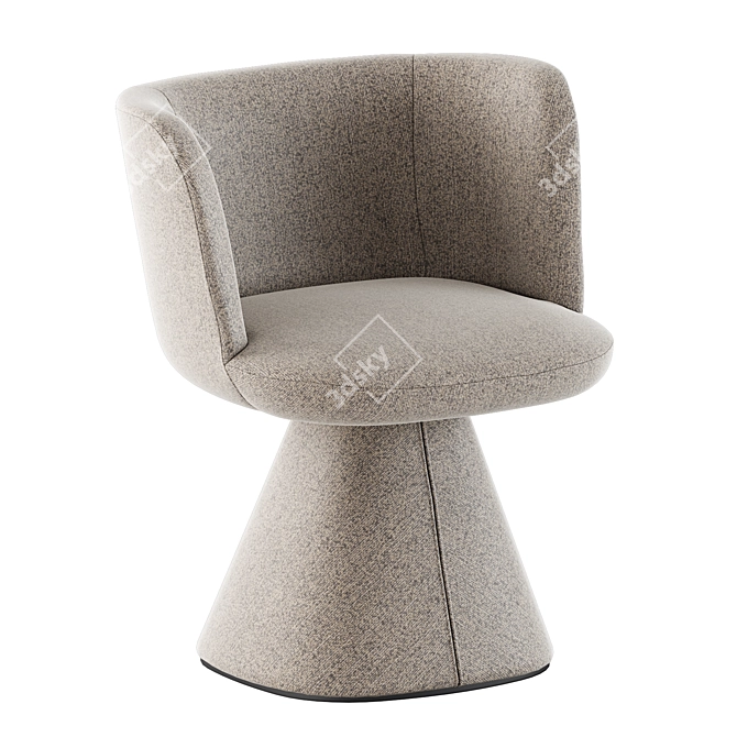 Flair O' Chairs: Italian Elegance 3D model image 6