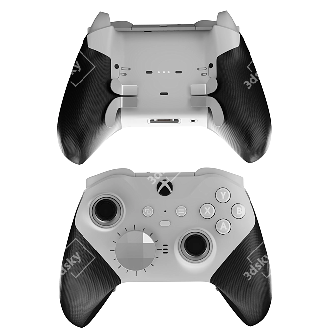 CoronaLegacyMtl Xbox Elite Controller Model 3D model image 4