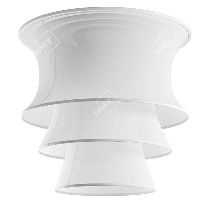 Euler Ceiling Light with Turbosmooth 3D model image 3