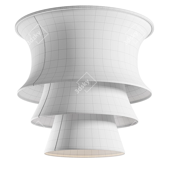 Euler Ceiling Light with Turbosmooth 3D model image 4