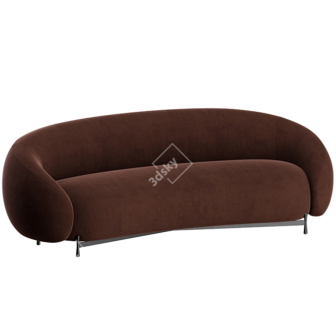 Studio Cloud Sofa Modern Design 3D model image 4