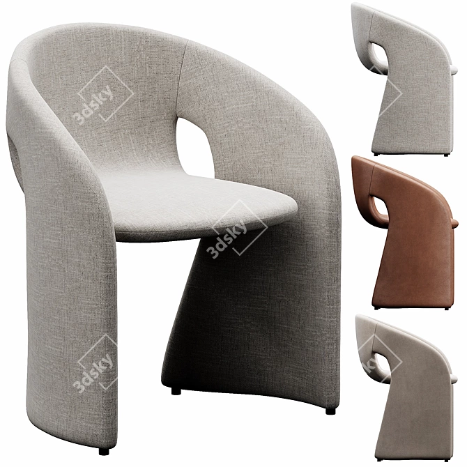 Contemporary Roche Bobois Armchair 3D model image 1