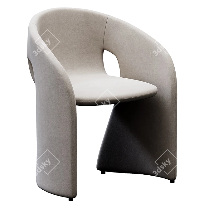 Contemporary Roche Bobois Armchair 3D model image 3