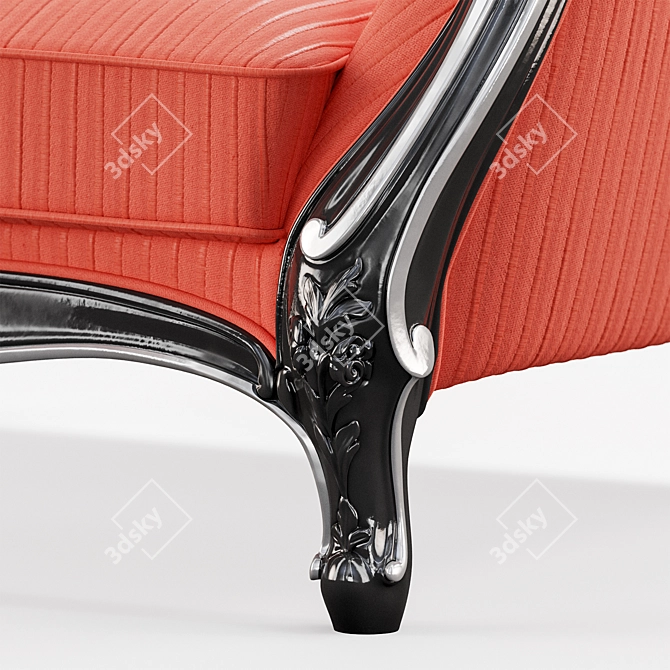 Elegance Comfort Armchair 3132 3D model image 4