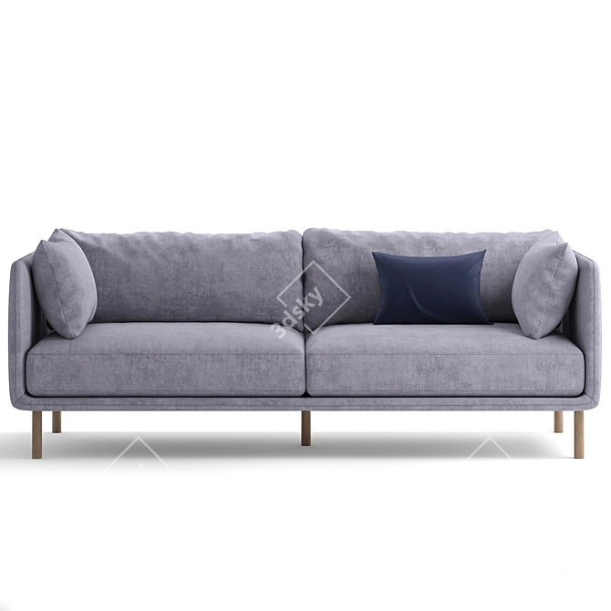 Contemporary Wells Sofa, 2015 Version 3D model image 2