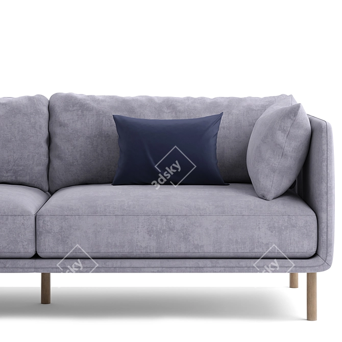 Contemporary Wells Sofa, 2015 Version 3D model image 4