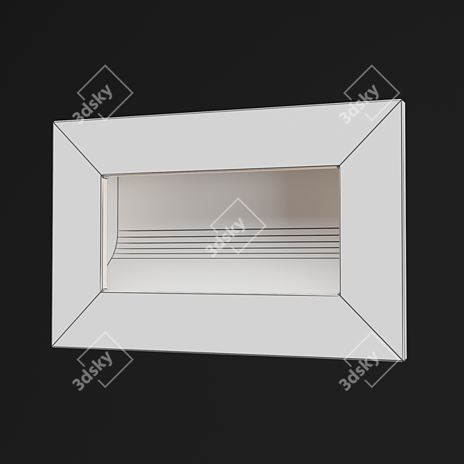 Integrator Premium Brass Step Light 3D model image 3