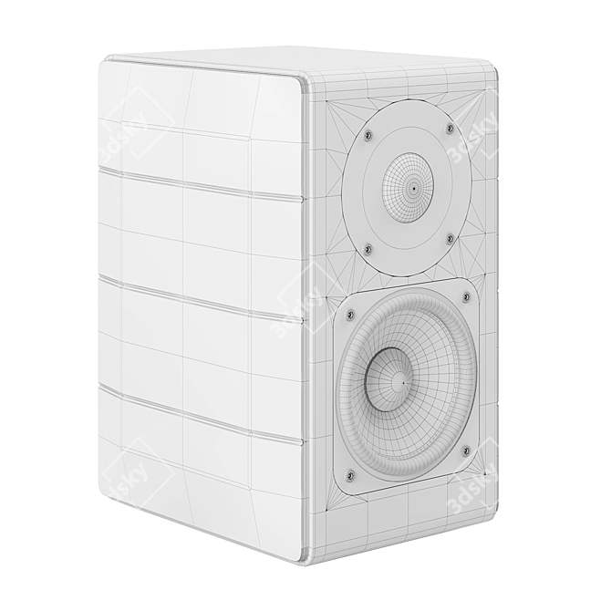 Premium Edifier sound system 3D model image 4