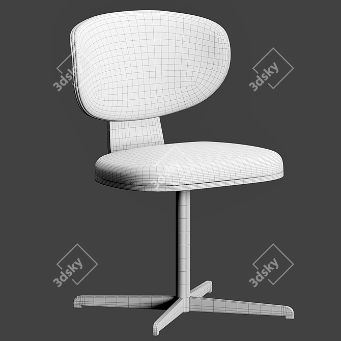 Elegant Bonaldo Olos Office Design 3D model image 4