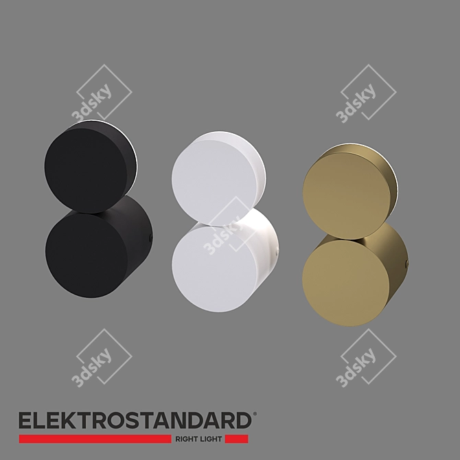 Elektrostandard Brioni LED Wall Light 3D model image 1