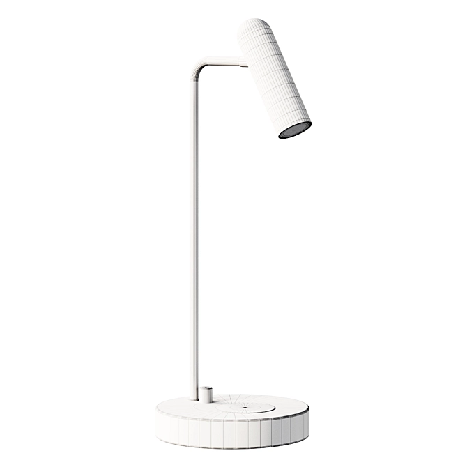 Gustave USB LED Task Lamp 3D model image 2