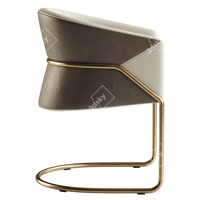 Luxury Bonnie Chair, Visionnaire Design 3D model image 2