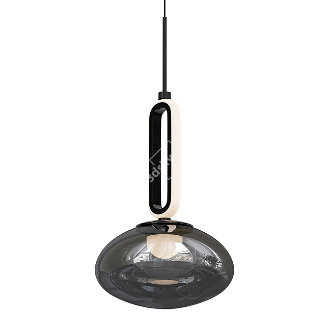 Sleek Naomi Pendant Light 3D model image 1