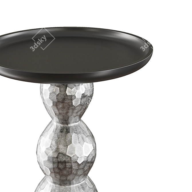 Totemic Indian-Inspired Coffee Table 3D model image 3