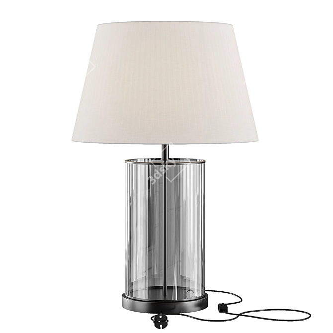 Hugo Table Lamp: Modern Design 3D model image 1