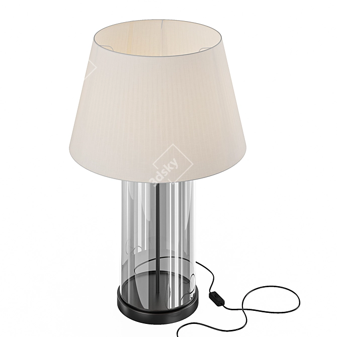 Hugo Table Lamp: Modern Design 3D model image 2