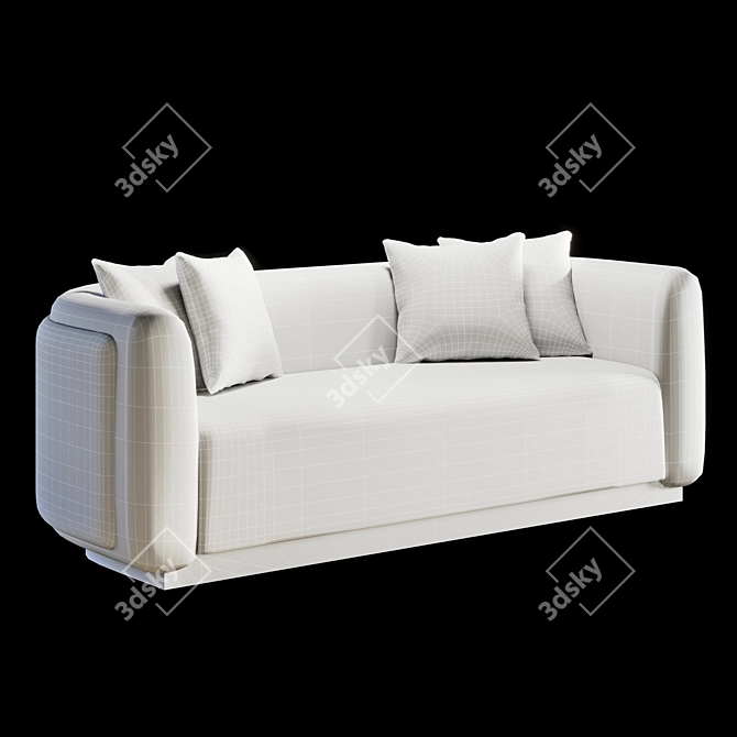 Luxury Foz Sofa Inspired Design 3D model image 3