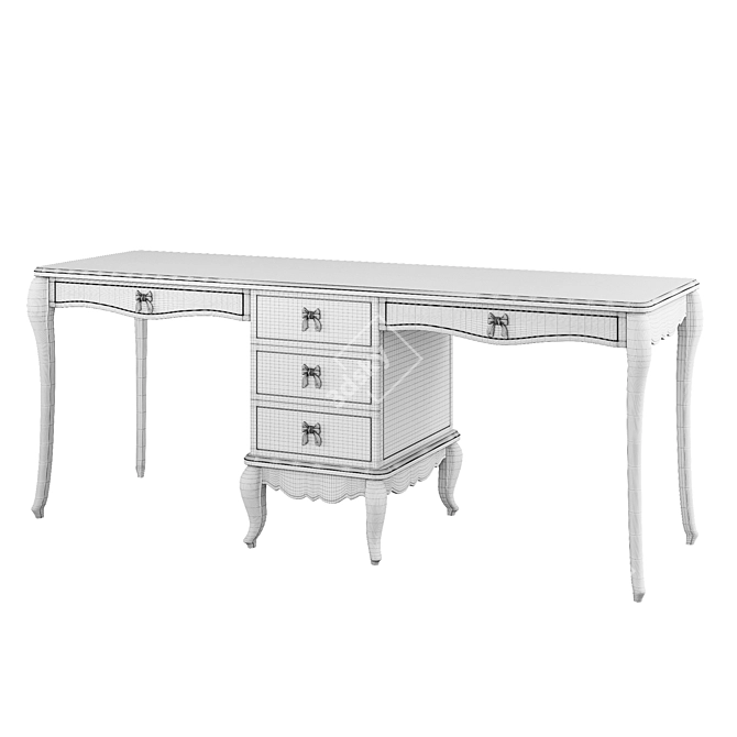 Deluxe Princess Desk PR-37 3D model image 2