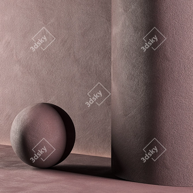  Seamless Plaster Texture Bundle 3D model image 2