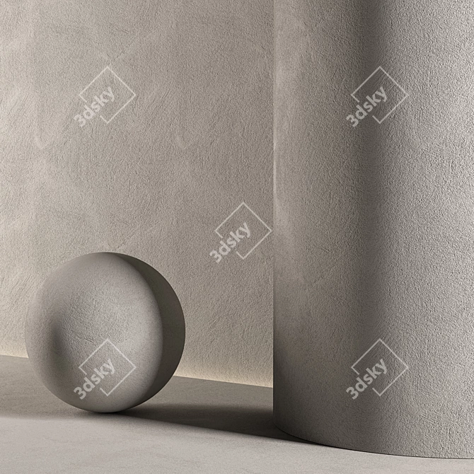  Seamless Plaster Texture Bundle 3D model image 5