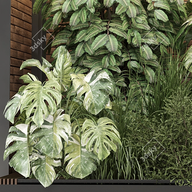 Modern Indoor Plants Set 1305 3D model image 4