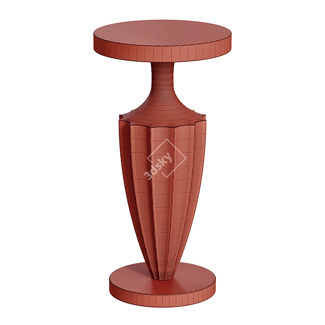 Elegant Jazz Fusion Nightstand 3D model image 3