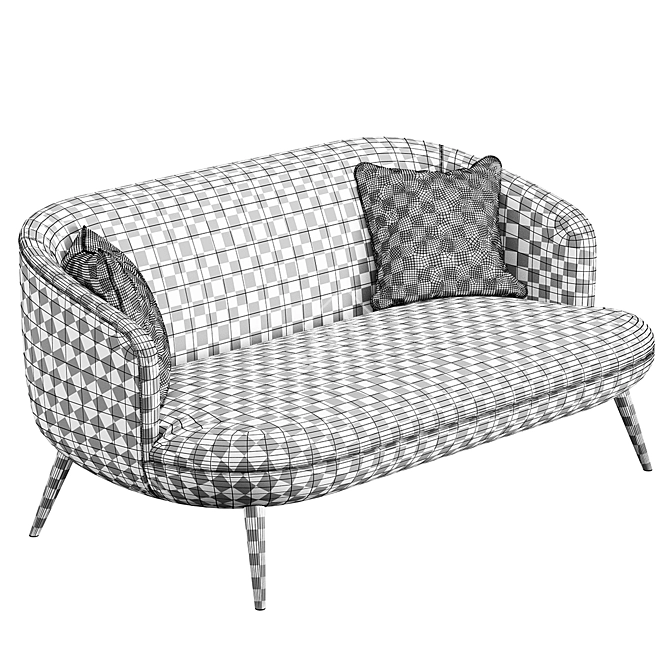 Modern Raph Konyshev Sofa 3D model image 5