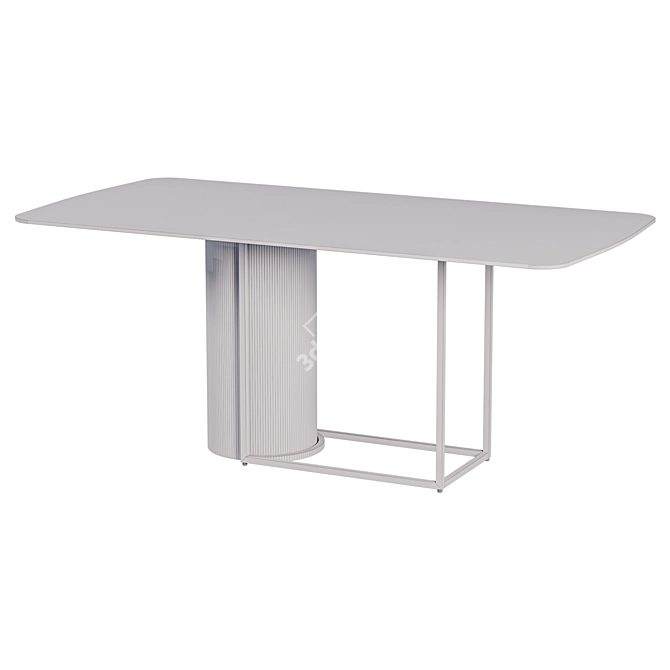 Garda Decor Dining Table 76AR-21100 3D model image 5