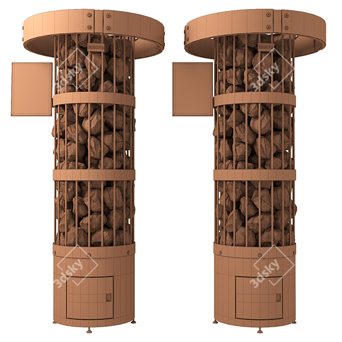 Harvia Legend Sauna Heater 3D model image 5