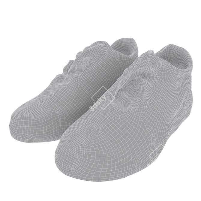 VRay-Rendered 3Ds Model Shoes 3D model image 5