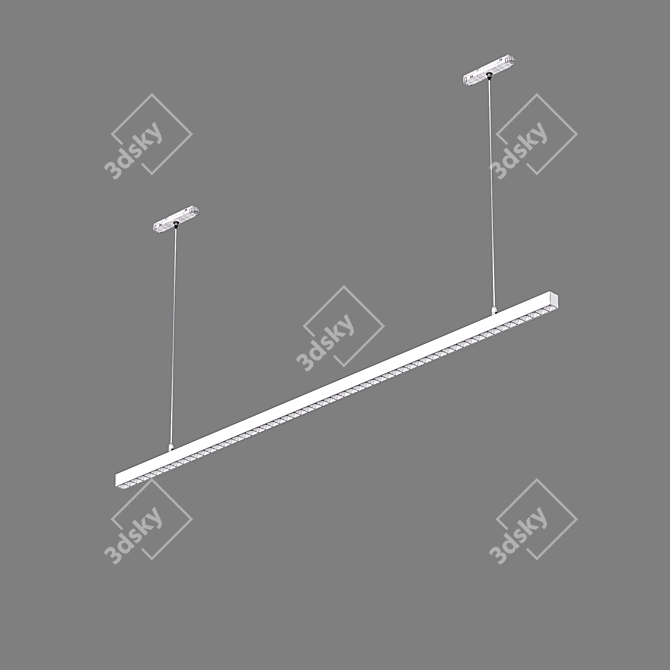 Magnetic Track Light Vilo Slim 3D model image 2