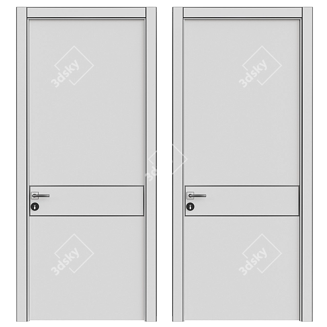 3D Model Interior Door 236 3D model image 3