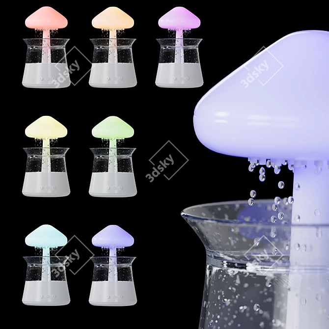 Zenith Aroma Humidifier Diffuser 3D model image 2