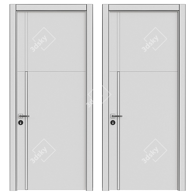 Interior Doors 3D Model 237 3D model image 3