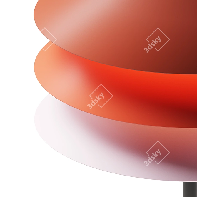  Multicolor Desk Lamp Shade 3D model image 5