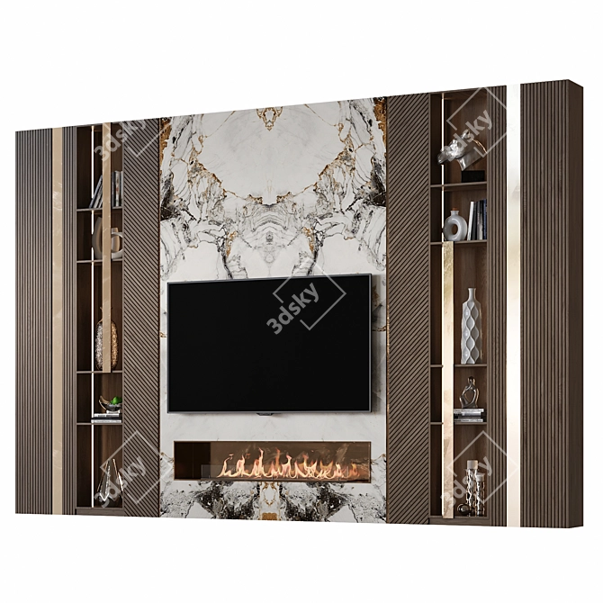 Premium 55" TV Wall Mount 3D model image 4