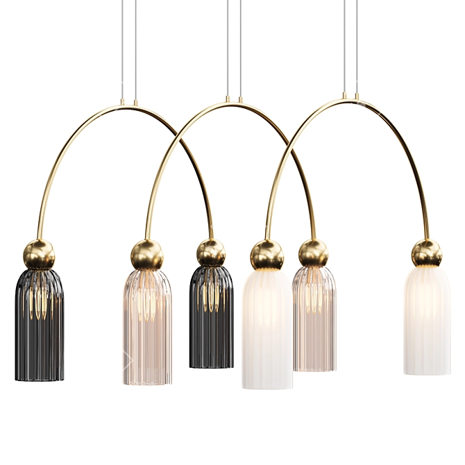 Antic Maytoni Pendant Light Fixture 3D model image 3