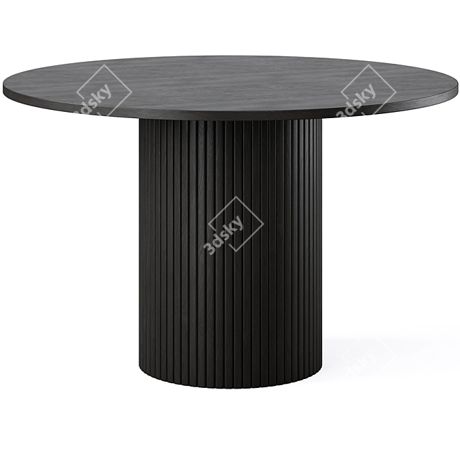 Hill Dining Table, 120x120 cm 3D model image 6