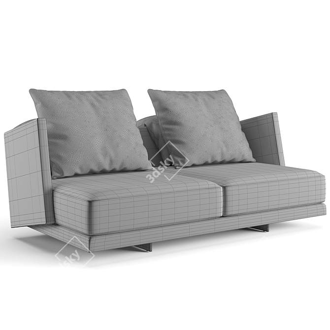 Luxury Living Volo Sofa Set 3D model image 7