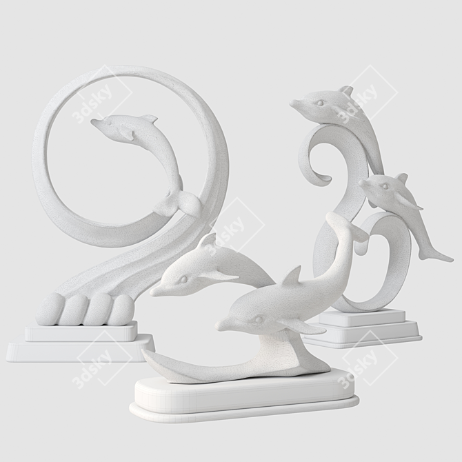 Dolphin 3D Model Collection 3D model image 2